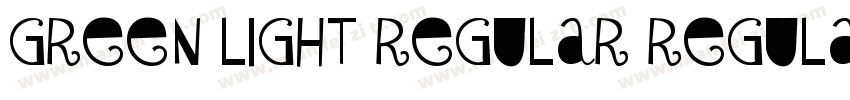 Green Light Regular Regular字体转换